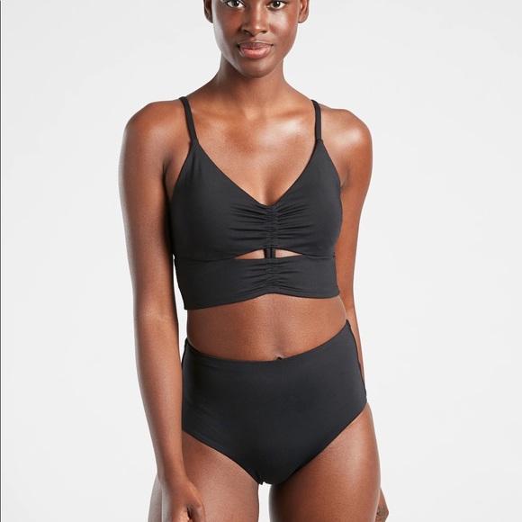 Athleta Other - NWT Athleta Villa Bra Cup Bikini Top Black